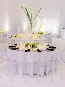 Linen, placemat and napkin rentals