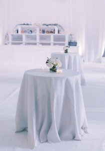 Linen, placemat and napkin rentals