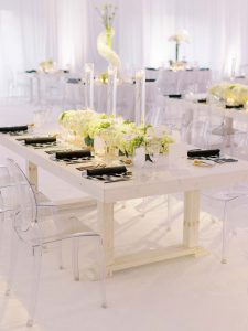 Linen, placemat and napkin rentals