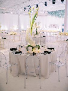 Linen, placemat and napkin rentals