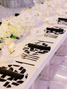 Linen, placemat and napkin rentals