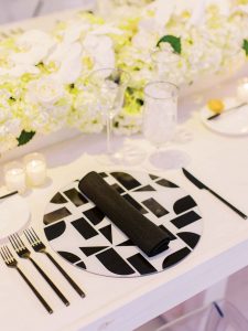 Linen, placemat and napkin rentals