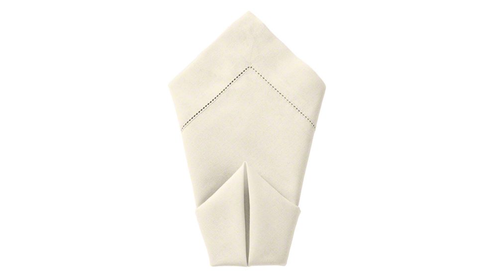 Ivory Classic Hemstitch
