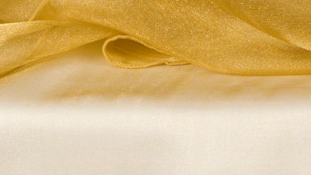 Victoria Gold Organza