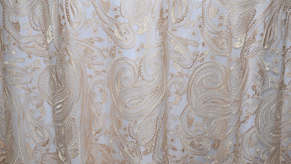 Champagne Paisley Lace - Image 2
