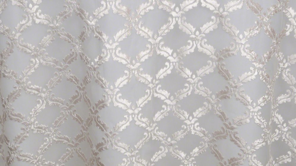 Ivory Diva Burnout Sheer